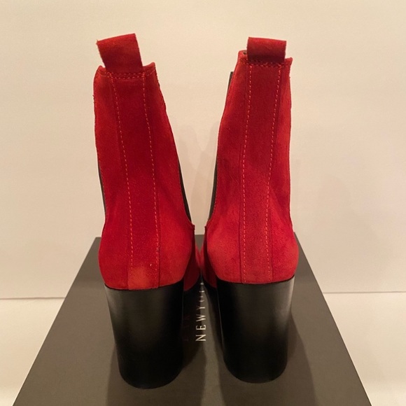 🌟❤️Barney’s New York Red Suede Boots - 🇮🇹 Made in Italy (38) - Picture 10 of 16